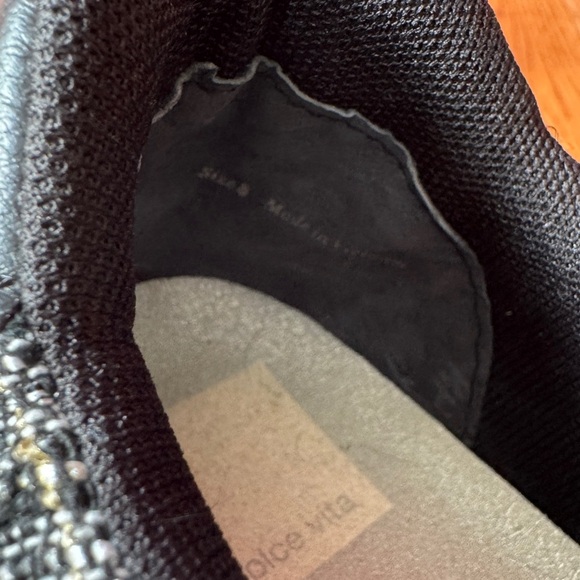 DOLCE VITA Dolen Denae sneakers Cream and black platform Size 8 - Picture 10 of 10